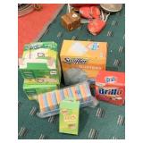 SWIFFER DUSTER & SWEEPER REFILLS, BRILLO PADS,