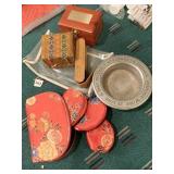 DINNER TRAY, COSMETIC BAG, ETC.