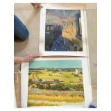VINCENT VAN GOGH - THE HARVEST & OUTDOOR CAFï¿½