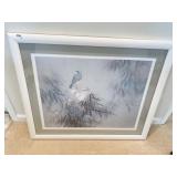 DAVID LEE 1978 PRINT LITHOGRAPH SPRING SONGBIRD