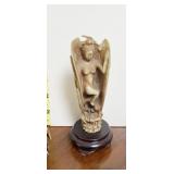 ANTIQUE IVORY CONSTRUCTION 4.5" L - SEPARATION AT