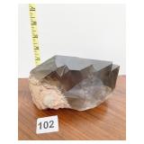 SMOKY QUARTZ 7" L X 3.5"