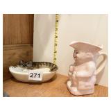 WADE ENGLAND TOBY PICTURE PINK AND WHITE 4.5 ï¿½,