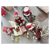 SLEIGH, SANTA, BEAR AND HOLIDAY Dï¿½COR