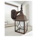 NEVER USED EXTERIOR WALL LIGHT