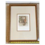 CAT DRAWING "SUGARï¿½ BY KEITH LEE #14/10 - 8" X 6"