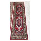 MACHINE MADE RUG RUNNER SLIGHT FADED COLOR 90" X