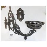 OIL LAMP WALL MOUNT BRACKET 2/ WALL BRACKET