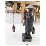 CHINESE WOOD CARVING 20TH CENTURY 12" H X 12" W