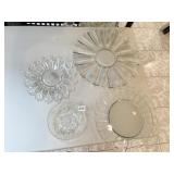 ROYAL LIMITED CRYSTAL CANDLESTICKS 6 1/4 INCHES