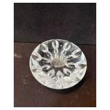 MILLER ROGASKA CRYSTAL VOTIVE CANDLE HOLDER