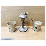 MADE IN GERMANY BRASS LANTERN WITH REFLECTOR BACK