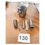 DANSK ELEPHANTS WITH TRUNK UP TWO INCHES HIGH