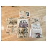 REGISTER DAY OF EVIL, HERALD HEADLINE, MAINICHI