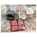 ICE CRYSTAL FLOWER ARRANGEMENT HAS BROKEN BRANCH,