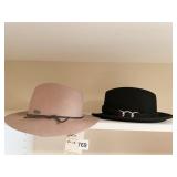TWO LADIES HATS