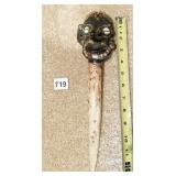 CEREMONIAL DAGGER FROM NEW GUINEA - BLADE IS BONE