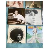 ALBUMS ELVIS, ROBERTA FLACK, IKE & TINA ETC.