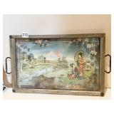 ASIAN DOUBLE HANDLE TRAY