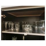 BRANDY GLASSES AND MARTINI GLASSES