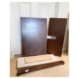 WOOD BOARDS FOR LEDGE W/ CAT SCRATCH CENTER