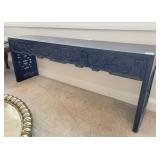 CHINESE VINTAGE DIMENSIONAL RELIEF SCENERY CARVED