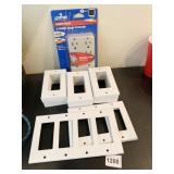 OUTLET COVERS AND SURGE PROTECTOR