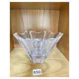ORREFORS BEAUTIFUL CRYSTAL BOWL 6" H X 8" W