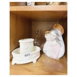 1 PC. FLORAL ARRANGING PLANTER CHIP ON EDGE