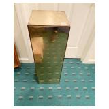 CURTIS JERE MCM BRASS 30" H X 10" X 10" PEDESTAL