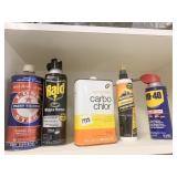 CARBOCHLOR, WD 40, ARMOR ALL, LONE STAR PAINT