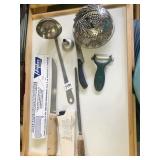 WILSON KNIFE AND SHARPENER, STAG HANDLE