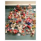 HOLIDAY TREE ORNAMENTS LARGE LOT