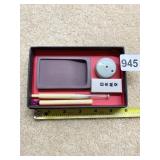JAPANESE WRITING SET (SHO NO KOKORO) GIVEN AS A