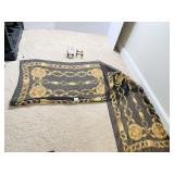 CHERUB CANDLE HOLDERS, SCARF