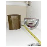 STORAGE BIN AND CASE GLASS BOWL