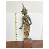 BRONZE GILT THAI THEPPANOM MYTHOLOGICAL ANGEL