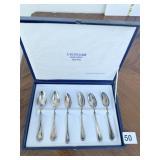 T. VESPASIAN GIOIELLERA ROMA SILVER SPOONS SET OF