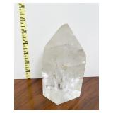 CLEAR QUARTZ 6" H X 4"