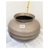 BRASS 10" H PLANTER