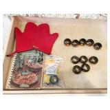 NAPKIN RINGS, NEW KITCHEN GRIP MITTS