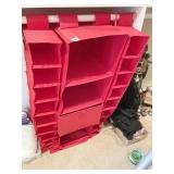 HANGING CLOSET ORGANIZER 25" W W/ 10 COMPARTMENTS