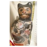 VINTAGE FOLK ART POTTERY TONALA CAT DOES HAVE A