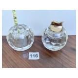 LIGHTER AND LIGHTER HOLDER GLASS BASE
