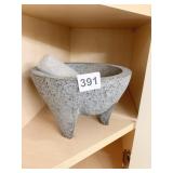 TIERED SQUARE BASE CENTER PEDESTAL BOWL 14 INCH