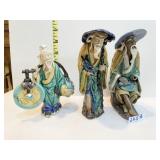 ORIENTAL CLAY MUDMAN FIGURES