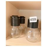 T HODDLES, WINE CARAFE, ONEIDA STAINLESS STEEL