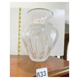 10" CRYSTAL VASE