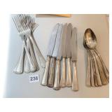 PLATED FLATWARE SET