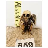 SKELETON NETSUKE 1.75" H